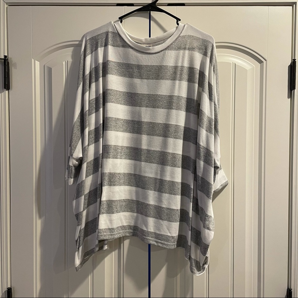 Pink Lily Striped Tunic